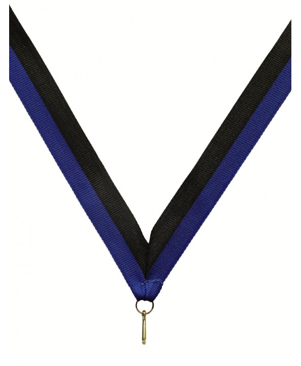 Medaille Lint Blauw-zwart **